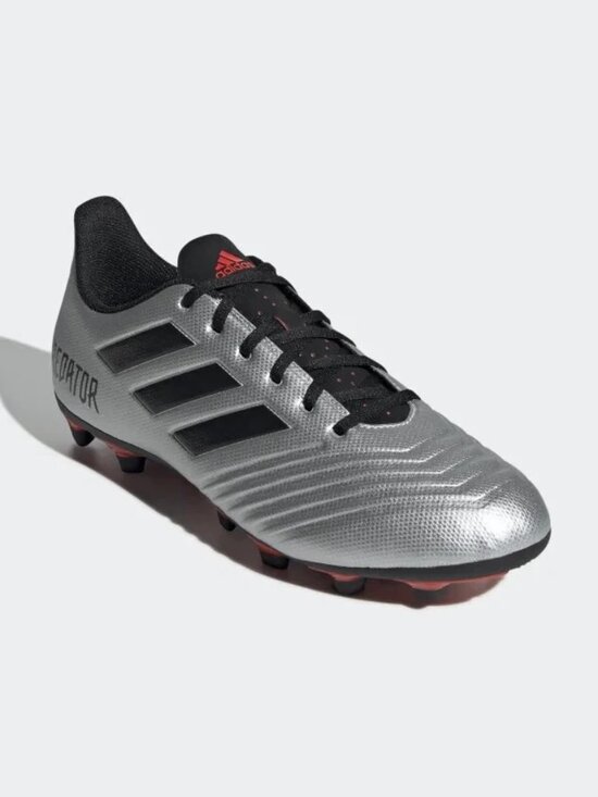 adidas Other - adidas Men's Predator 19.4 Soccer Cleats Silver/Black Size 10.5 Futbol NIB